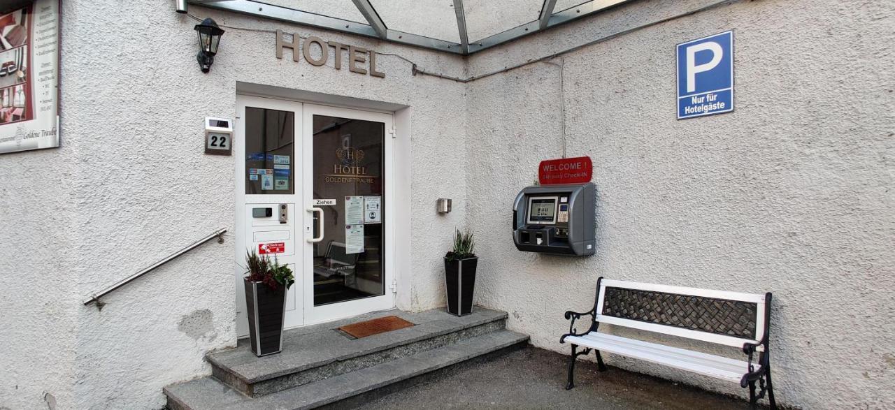 Hotel Goldene Traube Günzburg Exteriör bild