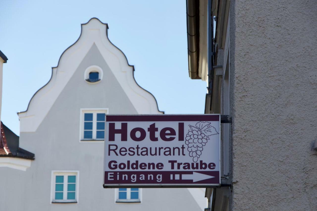 Hotel Goldene Traube Günzburg Exteriör bild