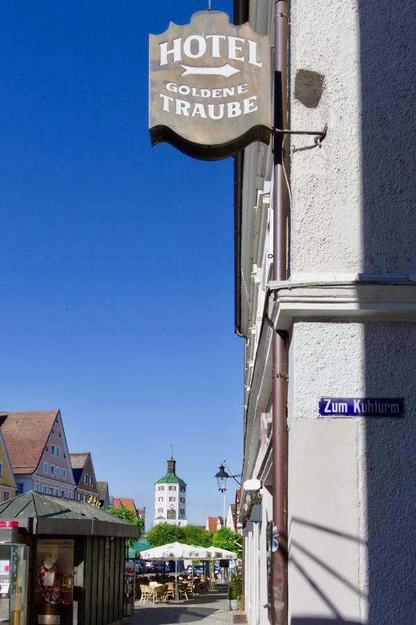 Hotel Goldene Traube Günzburg Exteriör bild